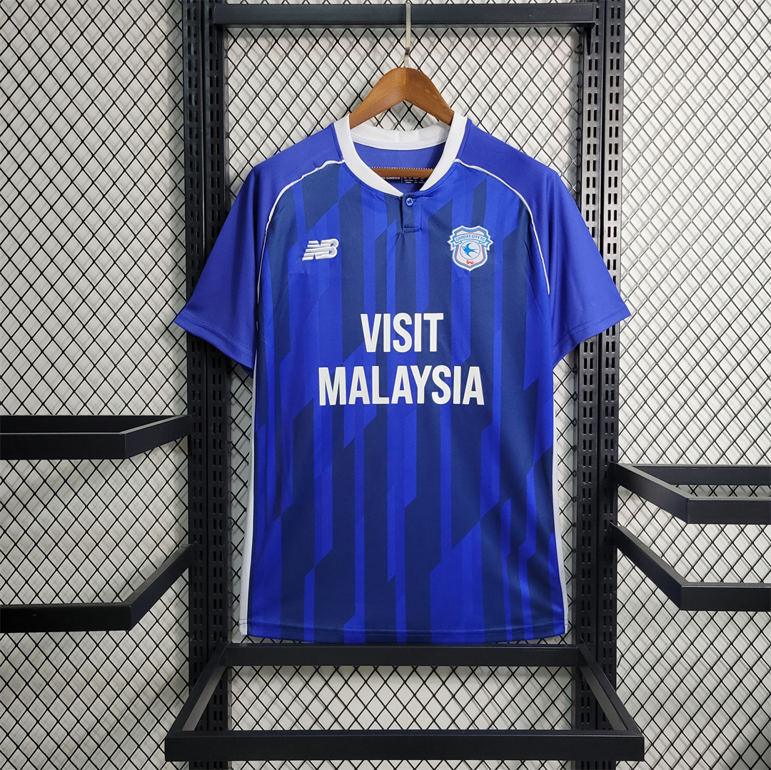 Cardiff City 23-24 Home Stadium Jersey - Fans Version